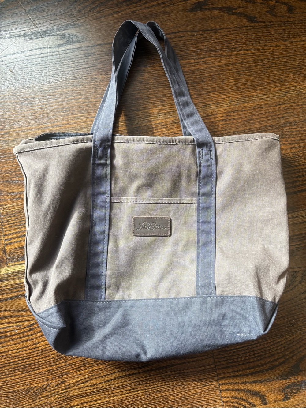 L.L. Bean Waxed Canvas Tote
